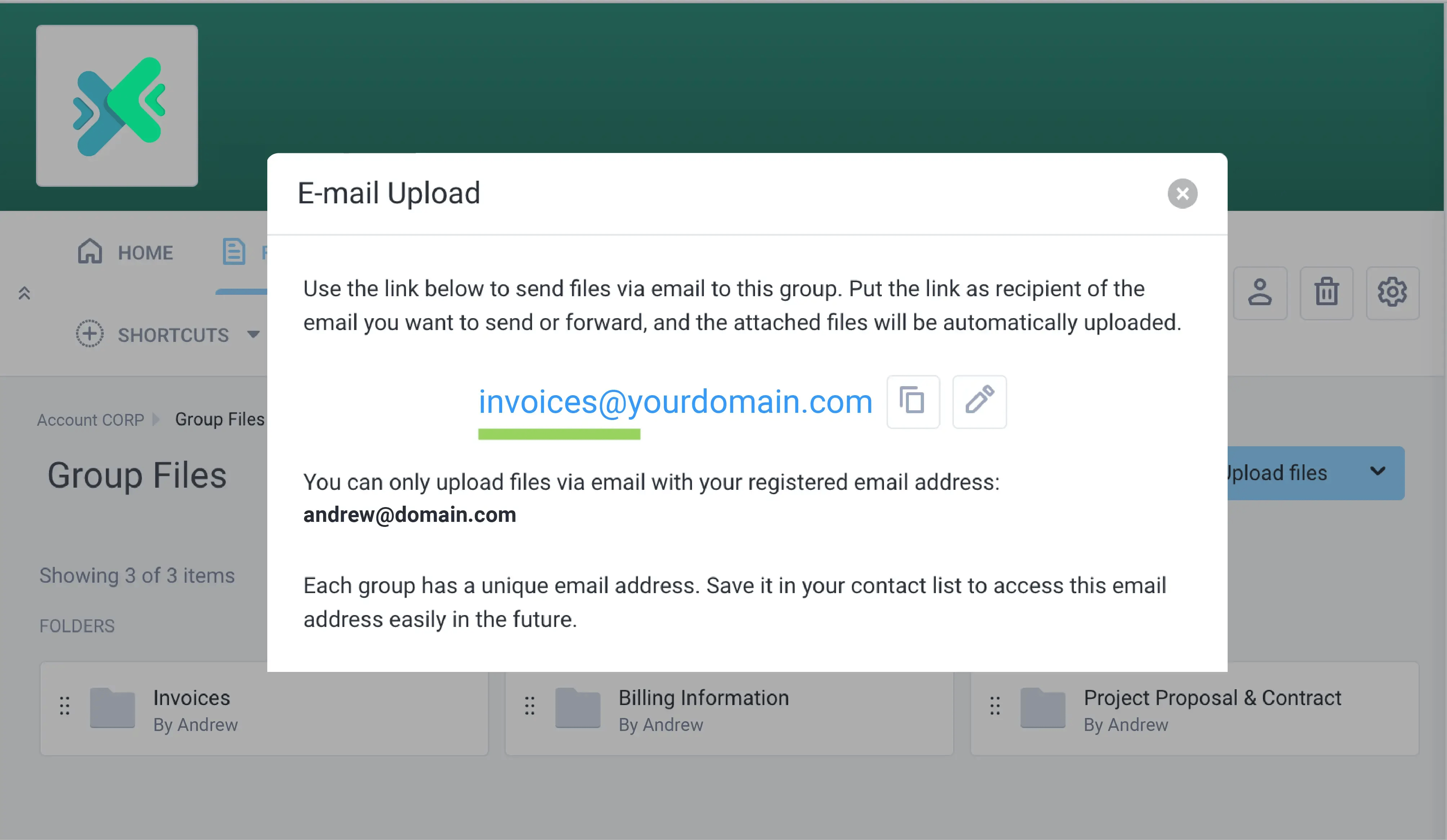 Clinked new feature for custom domain