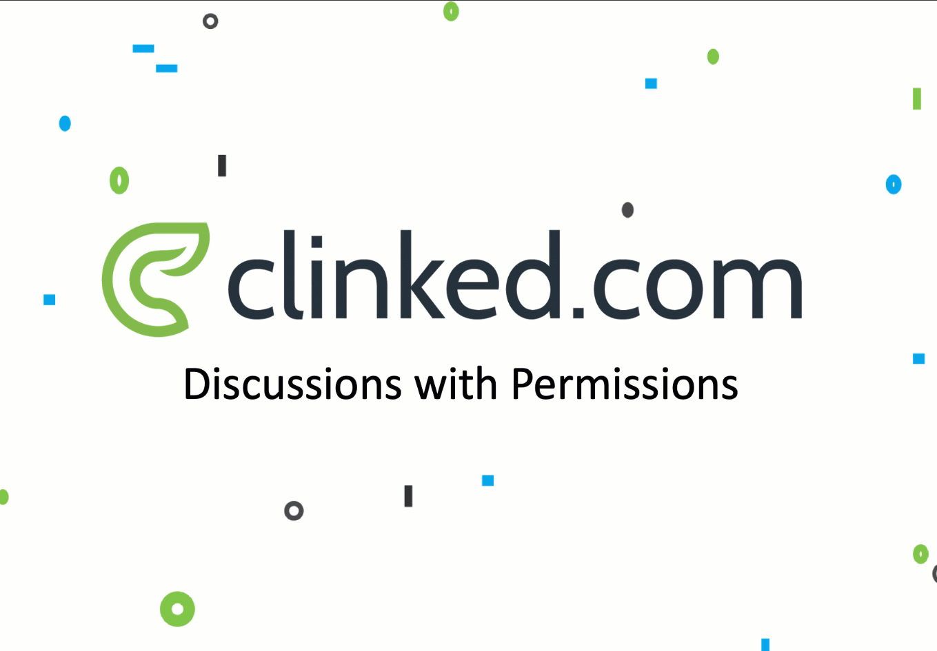 Discussions with Permissions