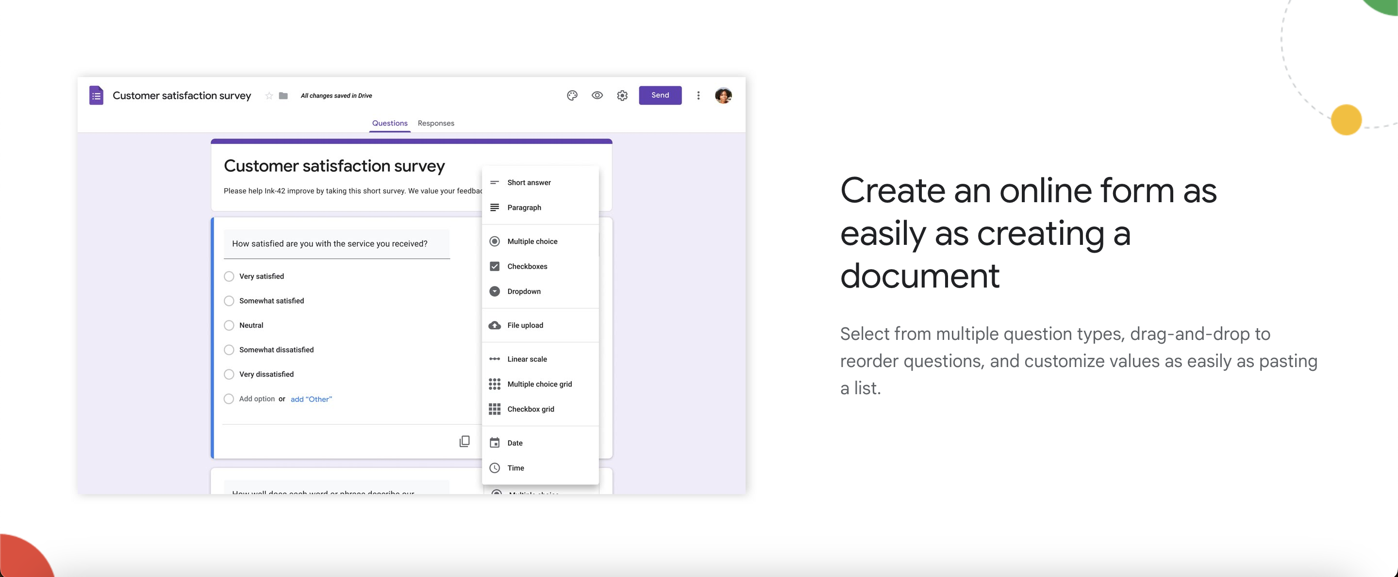 Google Forms Save Paper