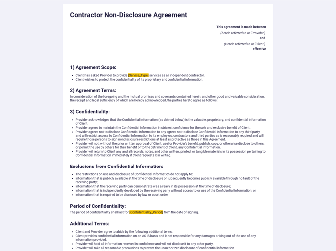 contractor-non-disclosure-agreement-example