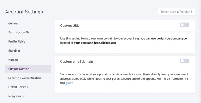 setting up a custom domain for your portal