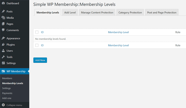 simple-membership-wordpress-plugin-installation-screen